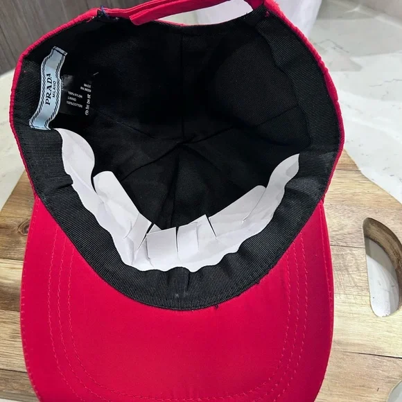 Prada Scarlet Red Baseball Cap - Picture 3 of 4